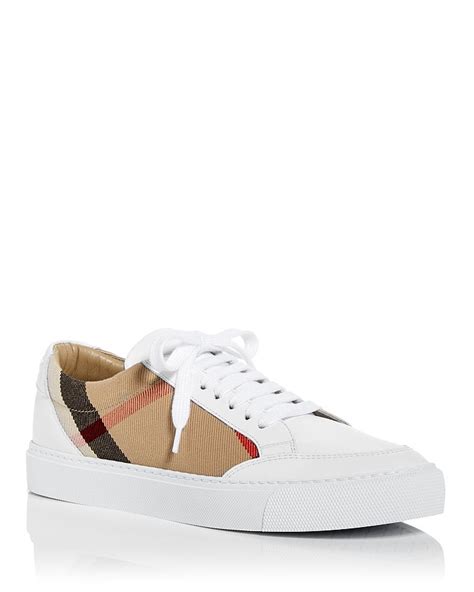 burberry salmond vintage check sneakers|archive beige check sneakers.